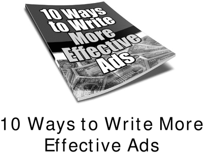 Product picture 10 Ways to Write More Effective Ads